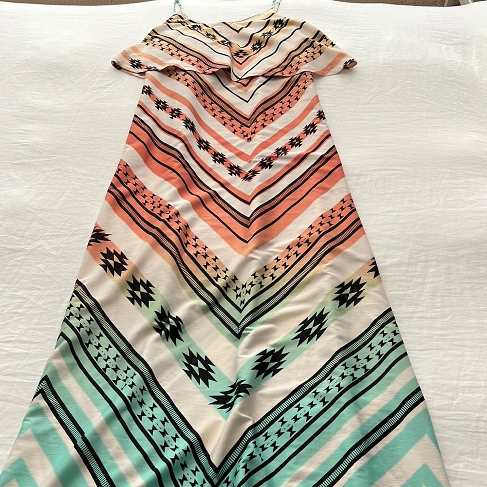 O’Neill Aztec print maxi dress